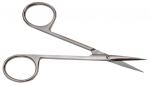 Ножницы глазные остроконечные, прямые, 113 мм. (Н-41-1)