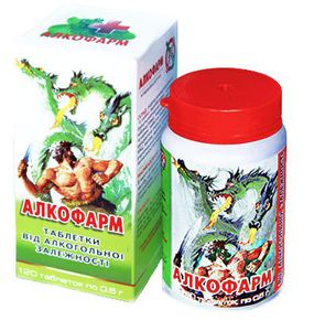 Алкофарм, 120 табл. по 0,5 г, фото, цена