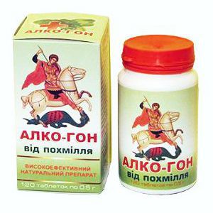 Алко-гон, 120 табл. по 0,5 г, фото, цена