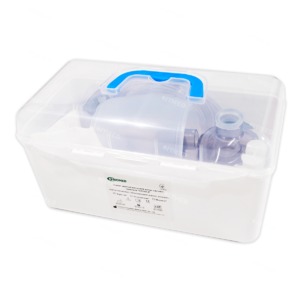 Аппарат ИВЛ с ручным приводом-АДР (многоразовый силикон, все размеры), фото, цена