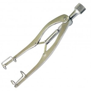 Векодержатель с винтовым фиксатором по Кастровьеджо . Длина 8,0 см. (ВР-8), фото, цена