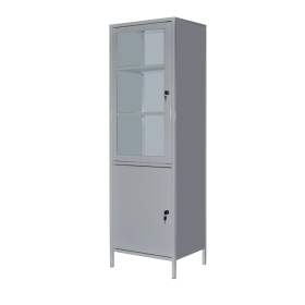 Шкаф медицинский одностворчатый с сейфом ШМ-1С, фото, цена