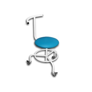 Стул винтовой со спинкой передвижной с подставкой для ног СВПС, фото, цена