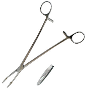 Корнцанг прямой, 260 мм. (Щ-20-1), фото, цена