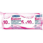 Бинт нестерильный медицинский 5мх10см "Белоснежка", тип 17, фото, цена