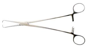 Щипцы маточные однозубые (шаровые), для извлечения тела матки. (Щ-24), фото, цена