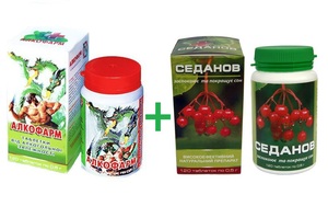 Алкофарм + Седанов, фото, цена