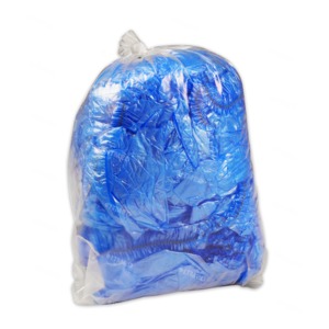 Бахилы голубые с эластичной кромкой, классик , 3,0 гр (50 пар), фото, цена