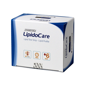 Тест-полоски для липидного спектра №25 STANDARD LipidoCare, фото, цена
