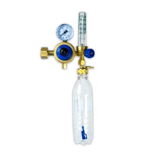 Увлажнитель кислорода с расходомером и редуктором 001, фото, цена
