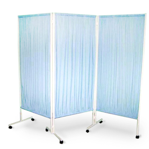 Ширма ШМ-3 медицинская палатная трехсекционная ТМ Омега, фото, цена