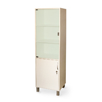 Шкаф ШМ-1сд медицинский с сейфом (ЛДСП) ТМ Омега