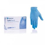 Перчатки нитриловые без пудры SafeTouch Advanced Slim Blue (50 пар) Размер L