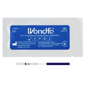 Тест на метамфетамин (mAMP/МЕТ) (25 шт), фото, цена