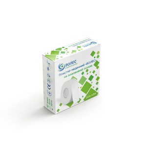 Пластырь медицинский "ВОЛЕС" 2смх5м на хлопковой основе (120 шт – 10 уп), фото, цена