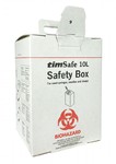Контейнер для сбора и утилизации острых медицинских отходов TimSafe 10L (из КАРТОНА) (10 шт)