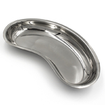 Лоток медицинский металлический почкообразный (250х160х35)