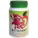 Фитолакт - для нормализации работы желудка и кишечника, 120 табл. по 0,5 г, фото, цена