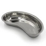 Лоток ниркоподібний, нержавіюча сталь, 160 мм х 100 мм х 25 мм