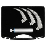 Набор ларингоскопов Макинтош (McIntosh) 3 клинкa (№ 2, 3, 4), в кейсе