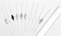 Зонды цилиндрические, двусторонние по Боуманн, для слезного канала, немецкое серебро, фото, цена