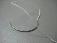 Капрон плетёный нерассасывающийся с 2-мя колющими иглами, USP 1 (M4) (12 шт/уп), фото, цена