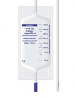 Мочеприемник для ношения, 750 мл, длина трубки 30 см (10шт), фото, цена