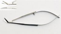 Ножницы  для роговицы , изогнутые под углом. Длина 9,0 см. (Н-46), фото, цена