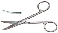 Ножницы с двумя острыми концами, изогнутые, 140 мм. (Н-3-2), фото, цена