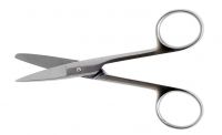 Ножницы хирургические детские, с одним острым концом, прямые, 125 мм. (Н-63), фото, цена
