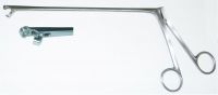 Щипцы для биопсии, изогнутые. Длина ствола 19 см рабочая часть 5 мм (К-146), фото, цена