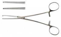 Зажим Кохер кровоостанавливающий, одно- и двузубый, зубчатый, прямой №3. Длина 20,0 см. (З-31), фото, цена