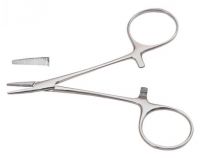 Зажим кровоостанавливающий, глазной, прямой. Длина 8,4 см. (З-9), фото, цена