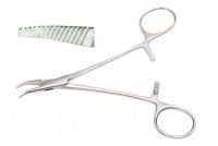 Зажим кровоостанавливающий, нейрохирургический, изогнутый, 145 мм. (З-17-2), фото, цена